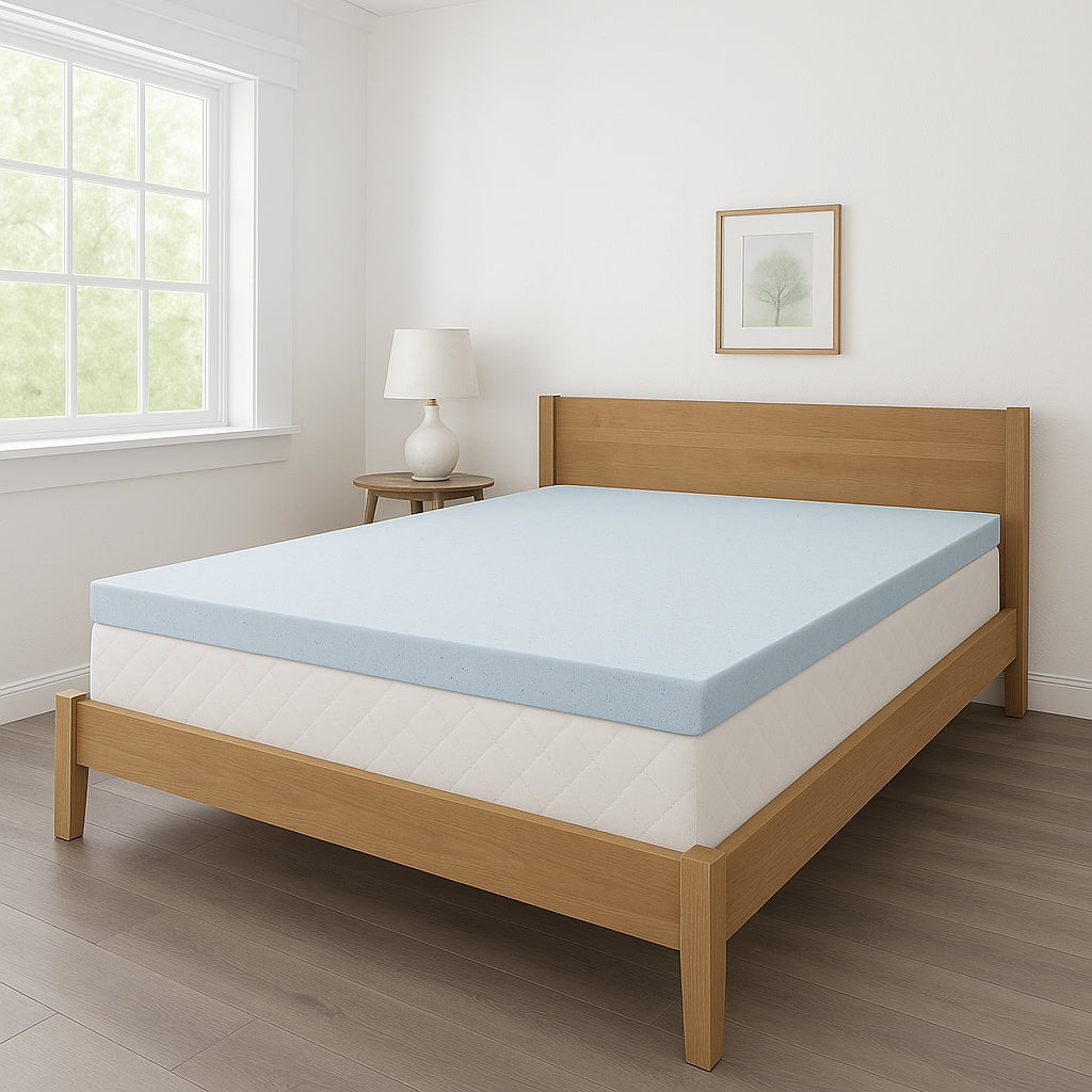 Gel Memory Foam Mattress Topper (2, 3 & 4 Inch)