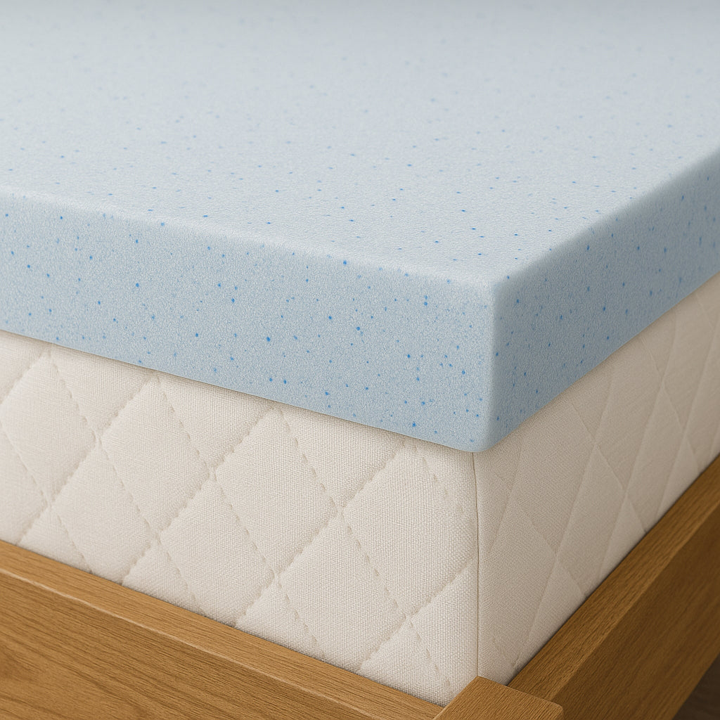 Gel Memory Foam Mattress Topper (2, 3 & 4 Inch) - Image 2
